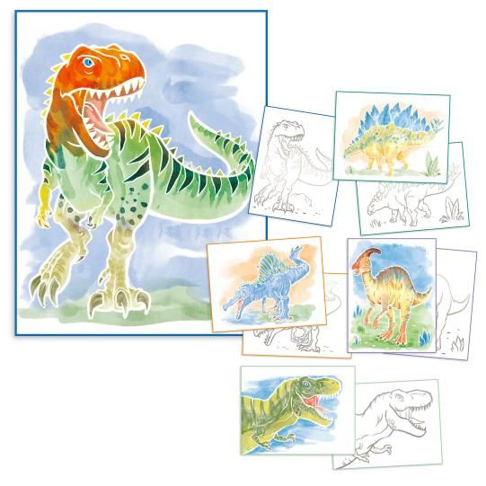 Dino World - Colour Me Up Paper