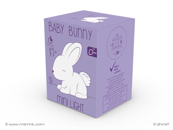 Dhink Collection - Mini Light Bunny + 15 min. TIMER