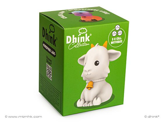 Dhink Collection - Mini Sfeerlicht - Geit + 15 Min. Timer