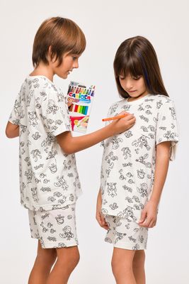 Woody - Unisex Pyjama - Krab - Colour Me Print