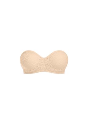 Wacoal - Halo Lace Strapless BH - Huidskleur