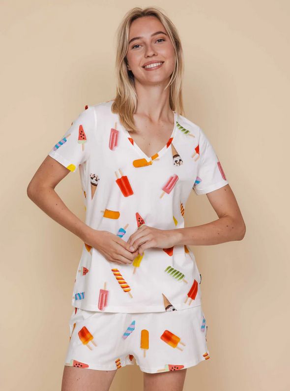 Snurk - Dames Pyjama - Popsicles