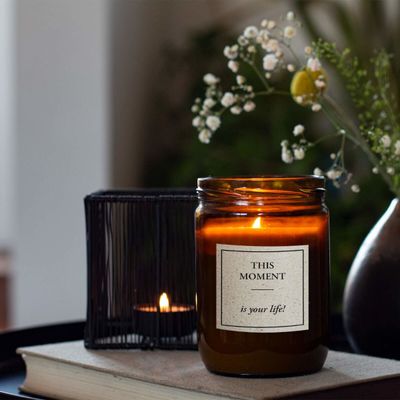 Mad Candle - Handgemaakte, ambachtelijke geurkaars - This Moment Is Your Life