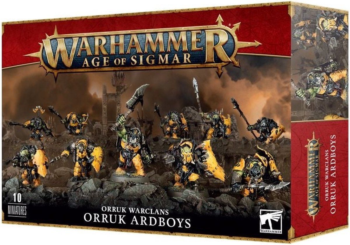 Warhammer - Age of Sigmar - Orruk Warclans - Orruk Ardboyz
