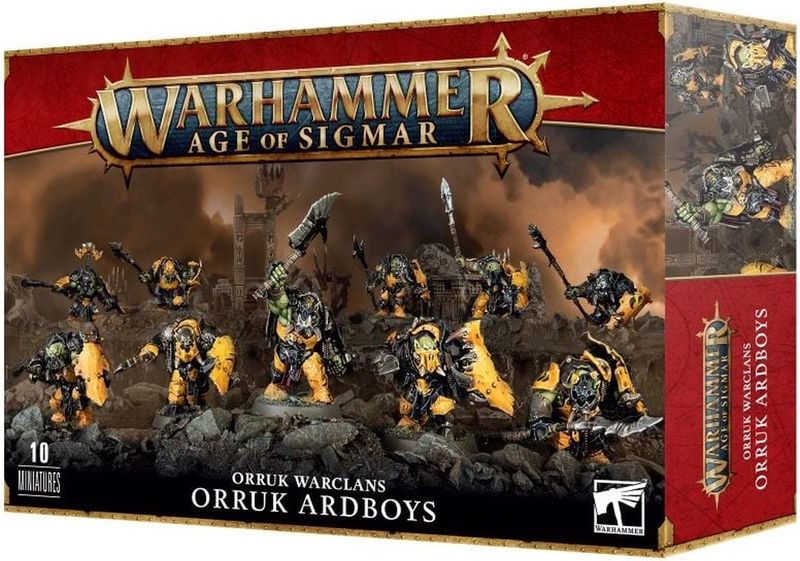 Warhammer - Age of Sigmar - Orruk Warclans - Orruk Ardboyz