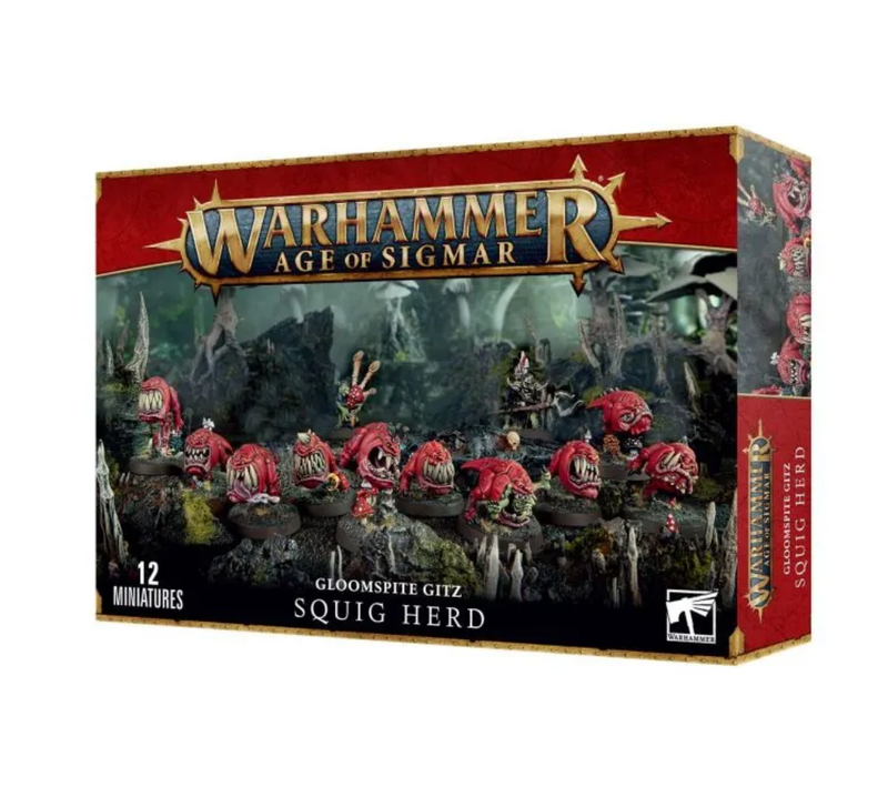 Warhammer - Gloomspite gitz: troupeau de squigs