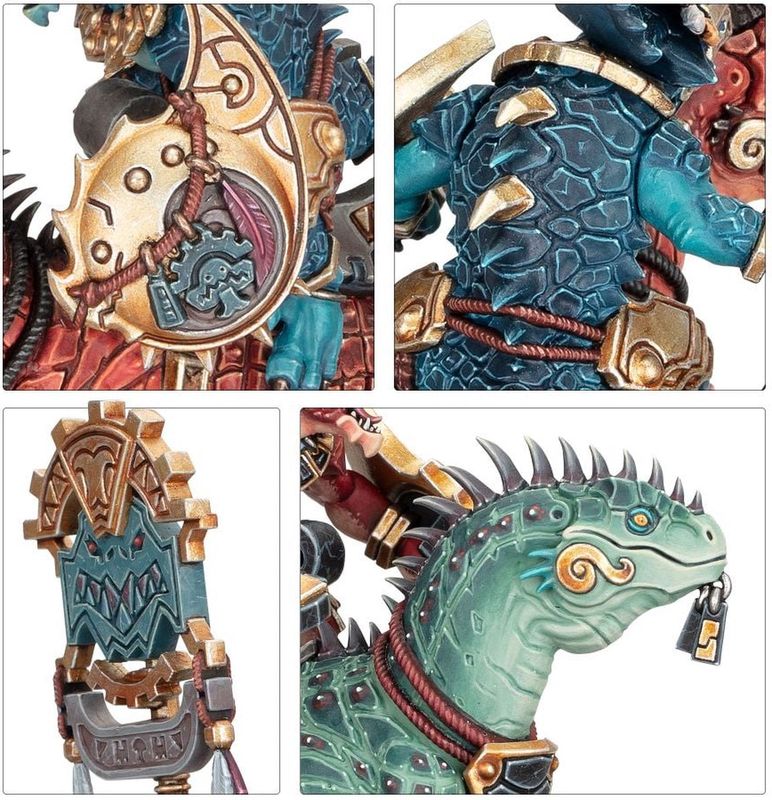 Warhammer - Seraphon Aggradon Lancers 88-18