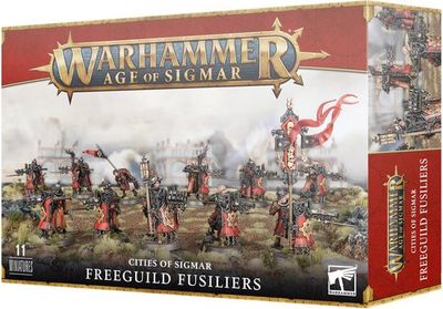Warhammer - Age Of Sigmar - Cities Of Sigmar - Freeguild Fusiliers