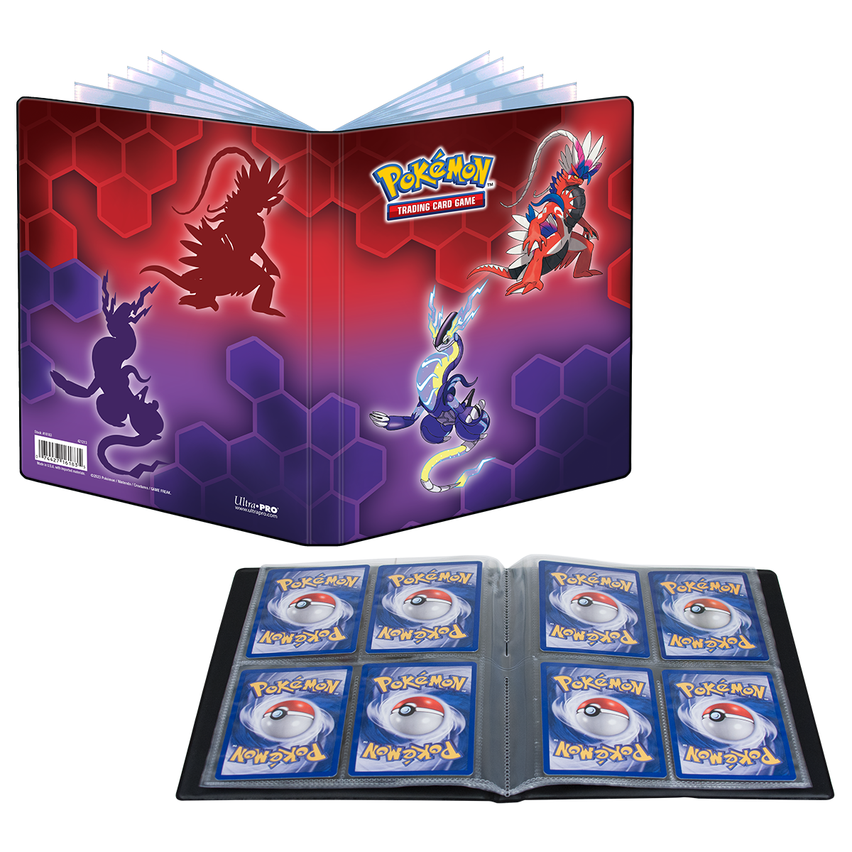Pokemon - Koraidon &amp; Miraidon 4-Pocket Portfolio