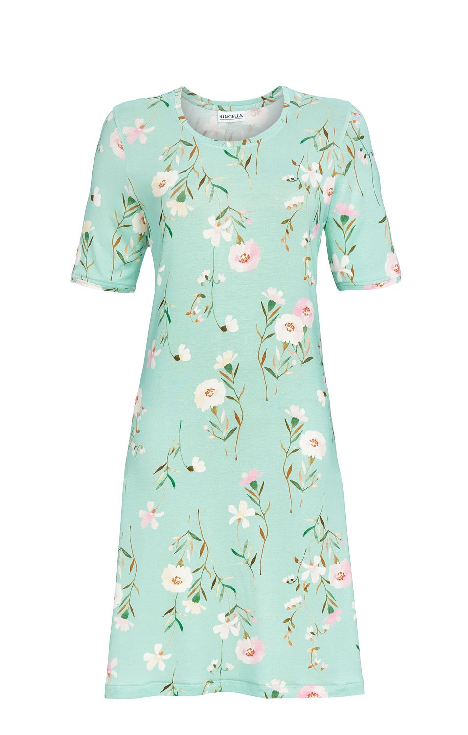 Ringella - Slaapkleed - Jade -  Gebloemd