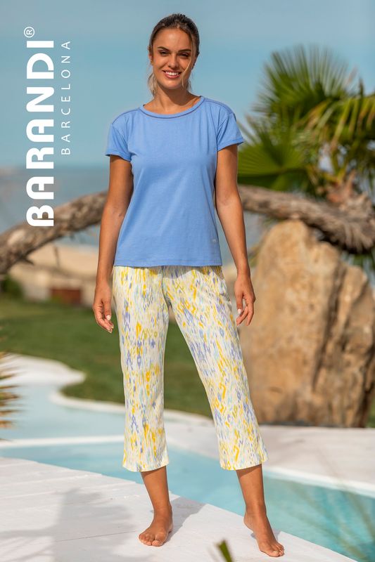 Barandi - Dames Pyjama - Blauw