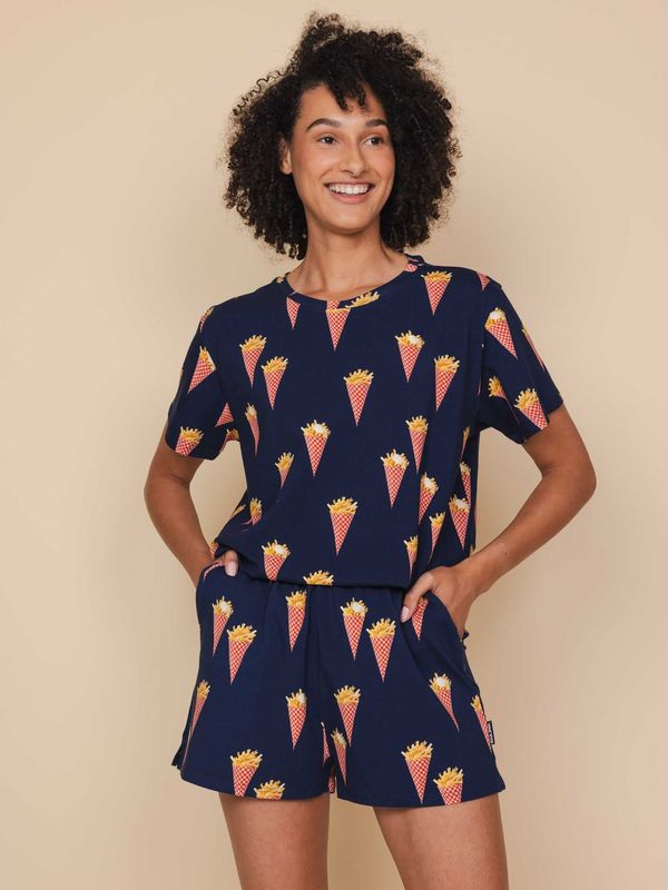 Snurk - Dames Pyjama - Frietjes