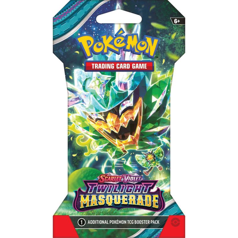 Pokémon - TCG Scarlet &amp; Violet - Twilight Masquerade - sleeved booster
