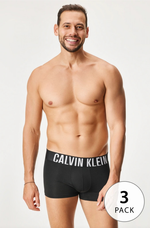 Calvin Klein - 3-Pack Intense Power Boxers - Zwart