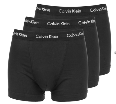 Calvin Klein - 3-Pack Cotton Stretch Boxers - Zwart