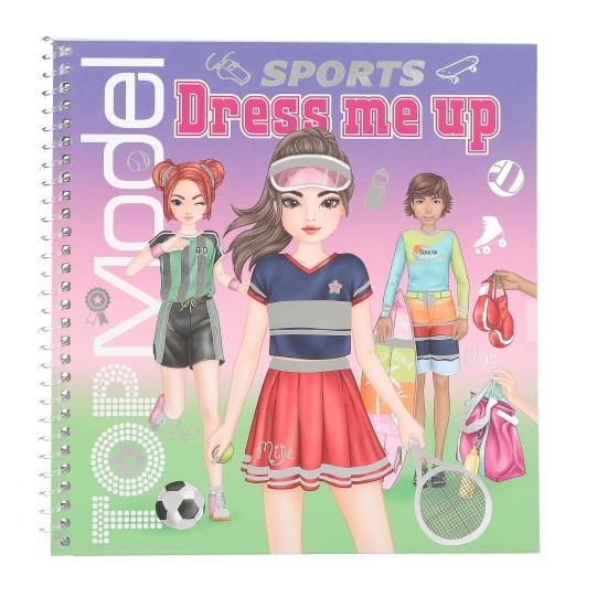 Topmodel - Dress Me Up Stickerbook Sports