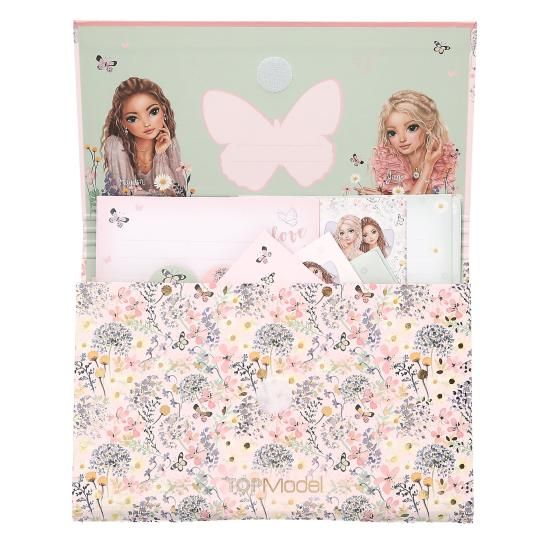 Topmodel - Briefpapier in Registermap- Summer Feeling