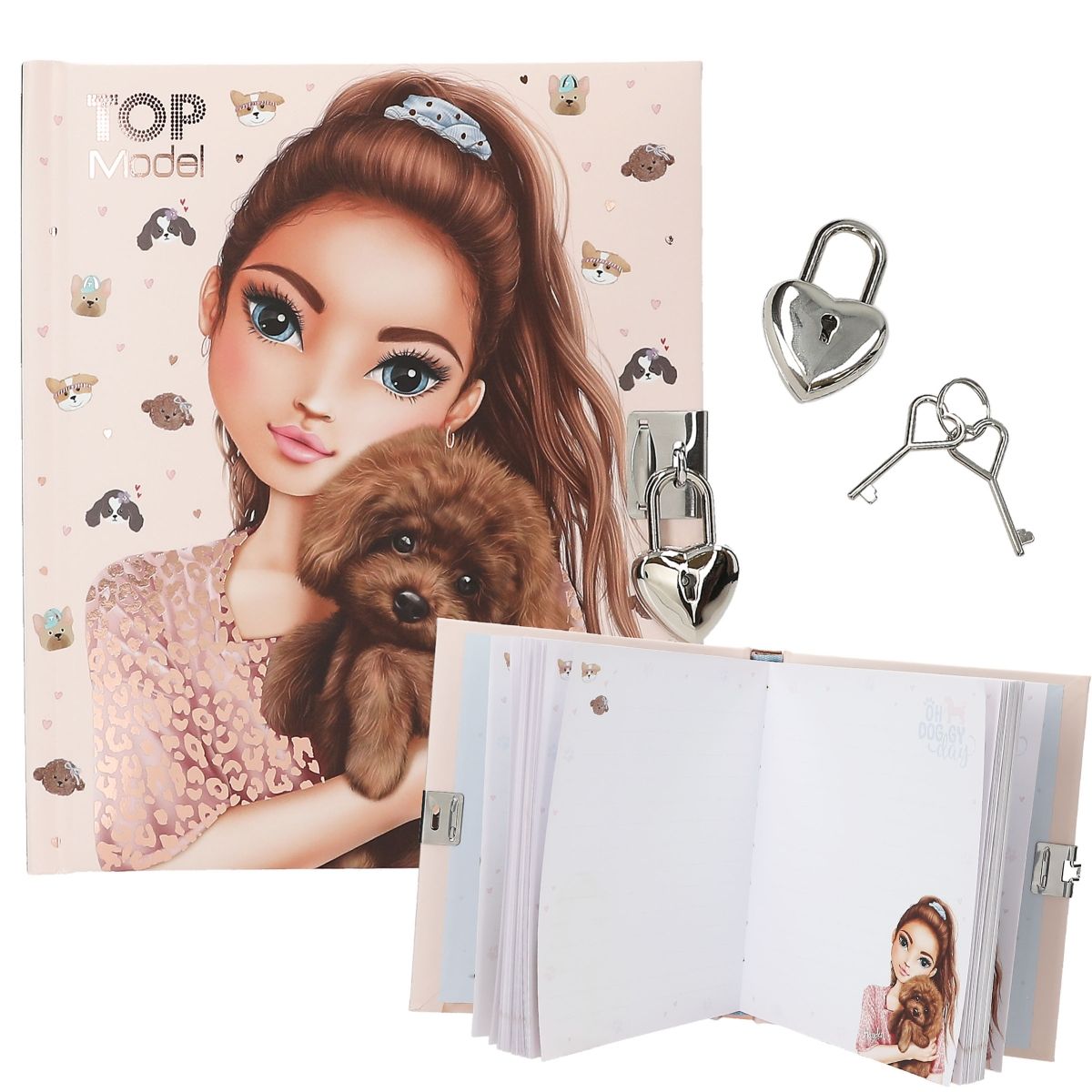 Topmodel - Dagboek met Slot - Doggy