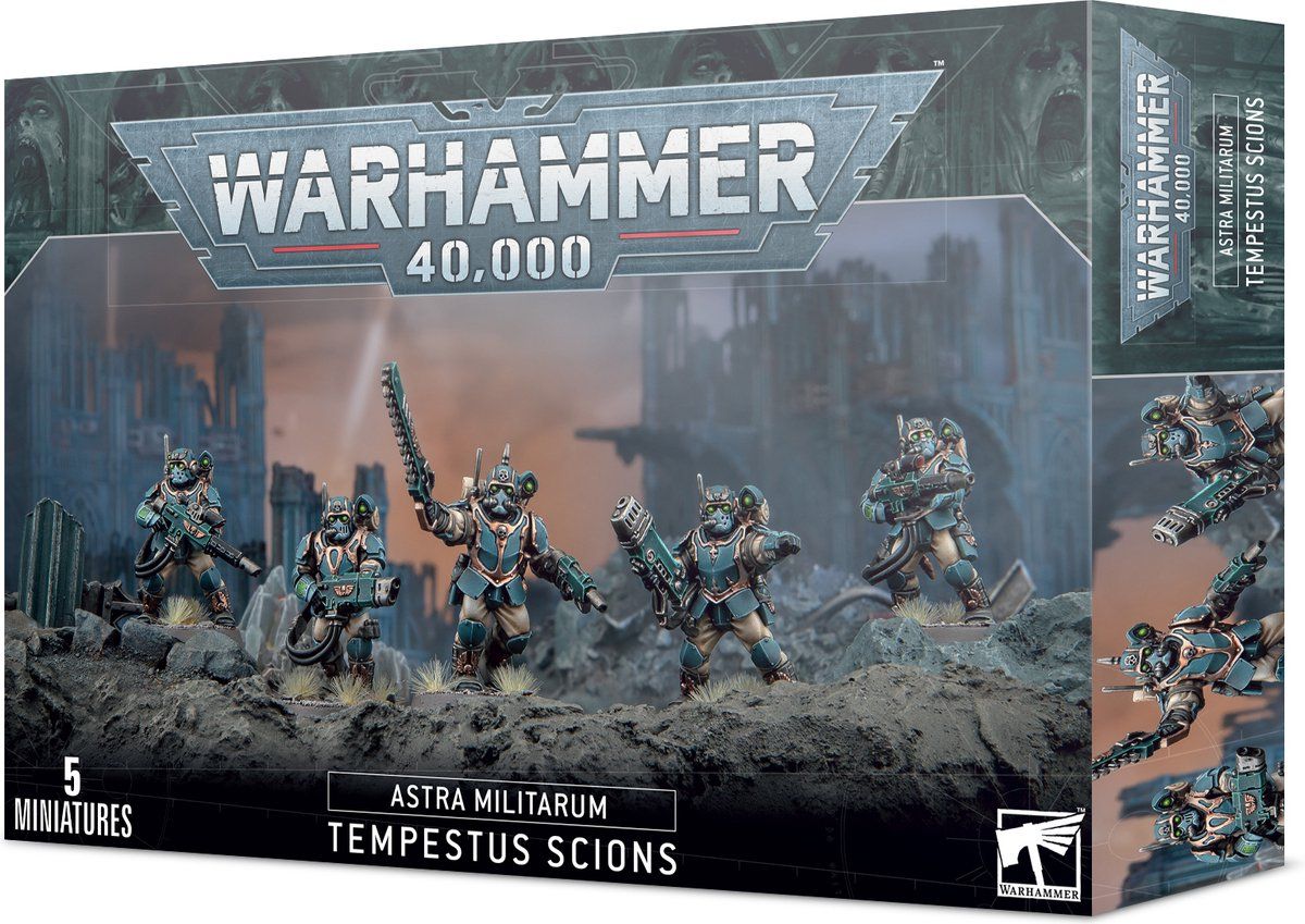 Warhammer :  40.000 Astra Militarum Tempestus Scions