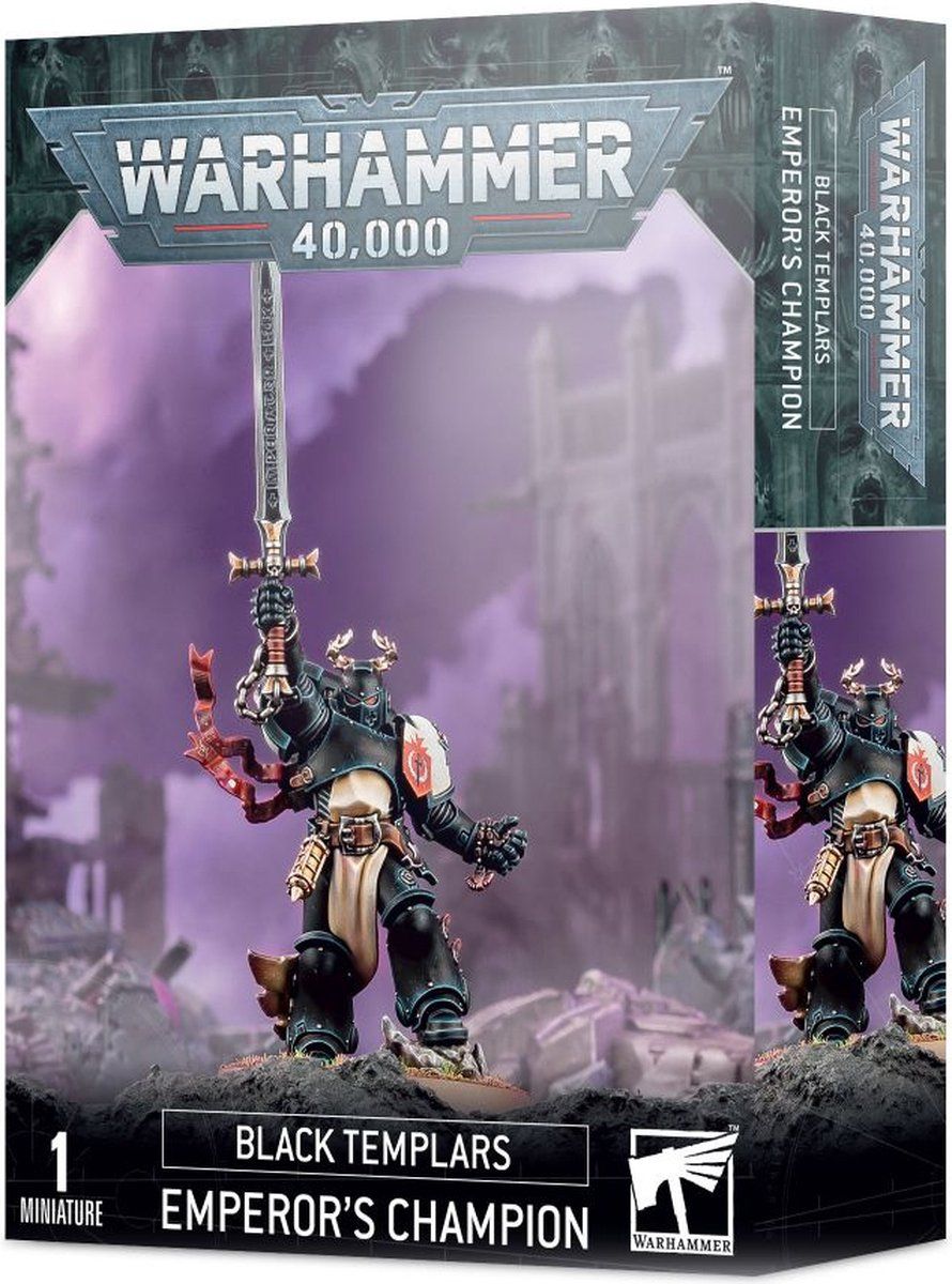 Warhammer :  Black Templars Emperor&#39;s Champion