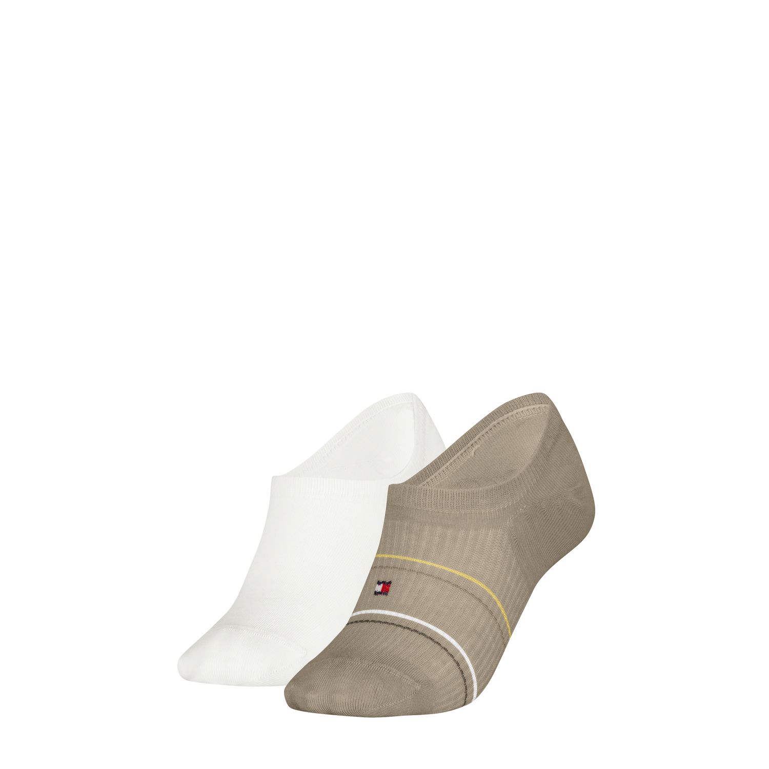 Tommy Hilfiger - 2 paar Dames Sokken - Sand