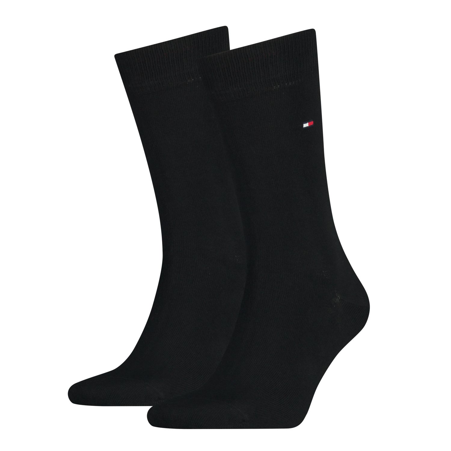 Tommy Hilfiger - 2 paar Herenkousen - Zwart