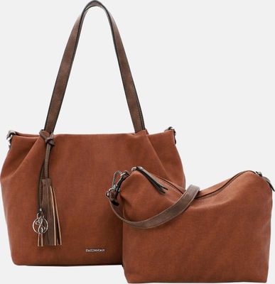 Emily &amp; Noah - Shopper 3 in 1 &quot;Elke&quot; - Cognac