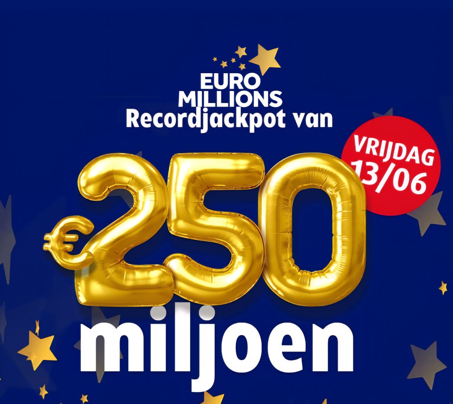 SPEELPOT EUROMILLIONS 13/06/2025