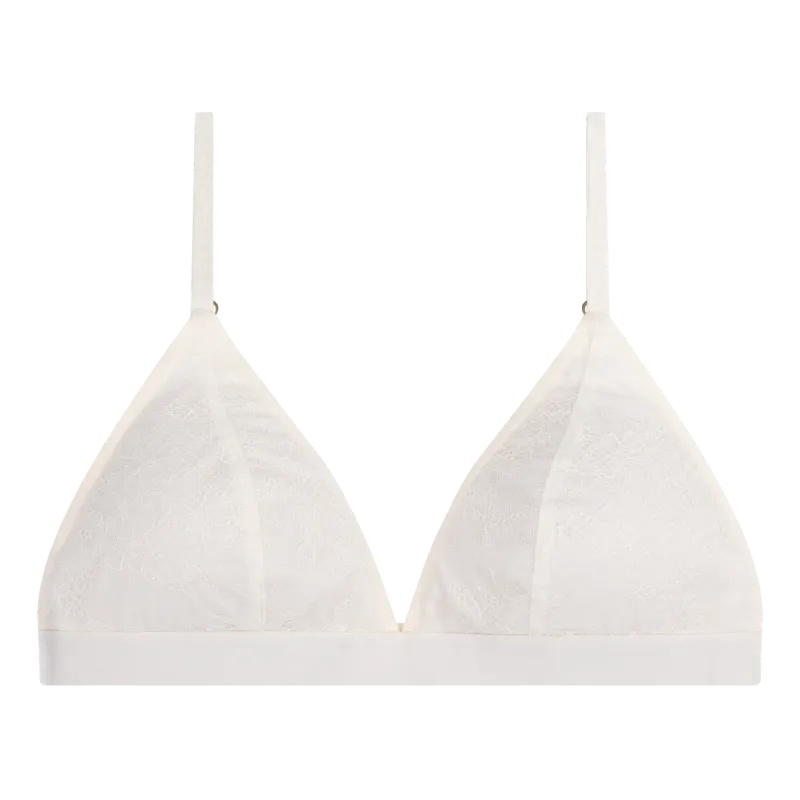 Love Stories - Comfy Bralette &quot;Darling&quot; - Off White