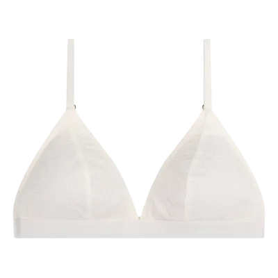 Love Stories - Comfy Bralette &quot;Darling&quot; - Off White