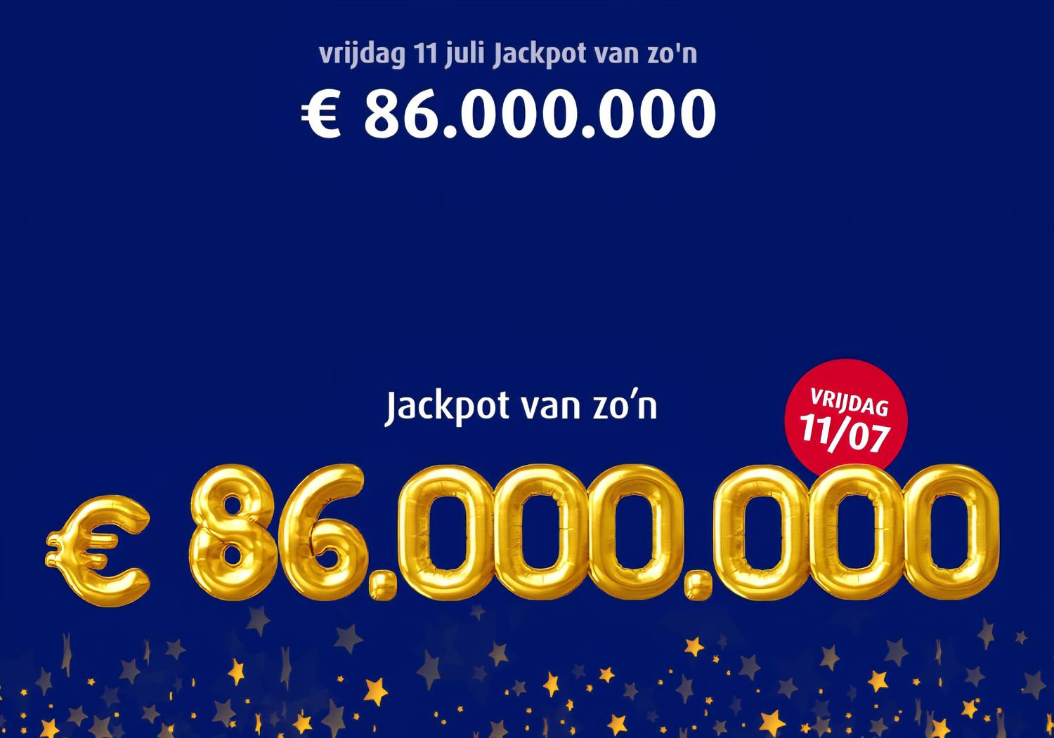 SPEELPOT EUROMILLIONS 11/07/2025