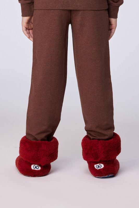 Woody - Botjes Met Oogjes - Donkerrood