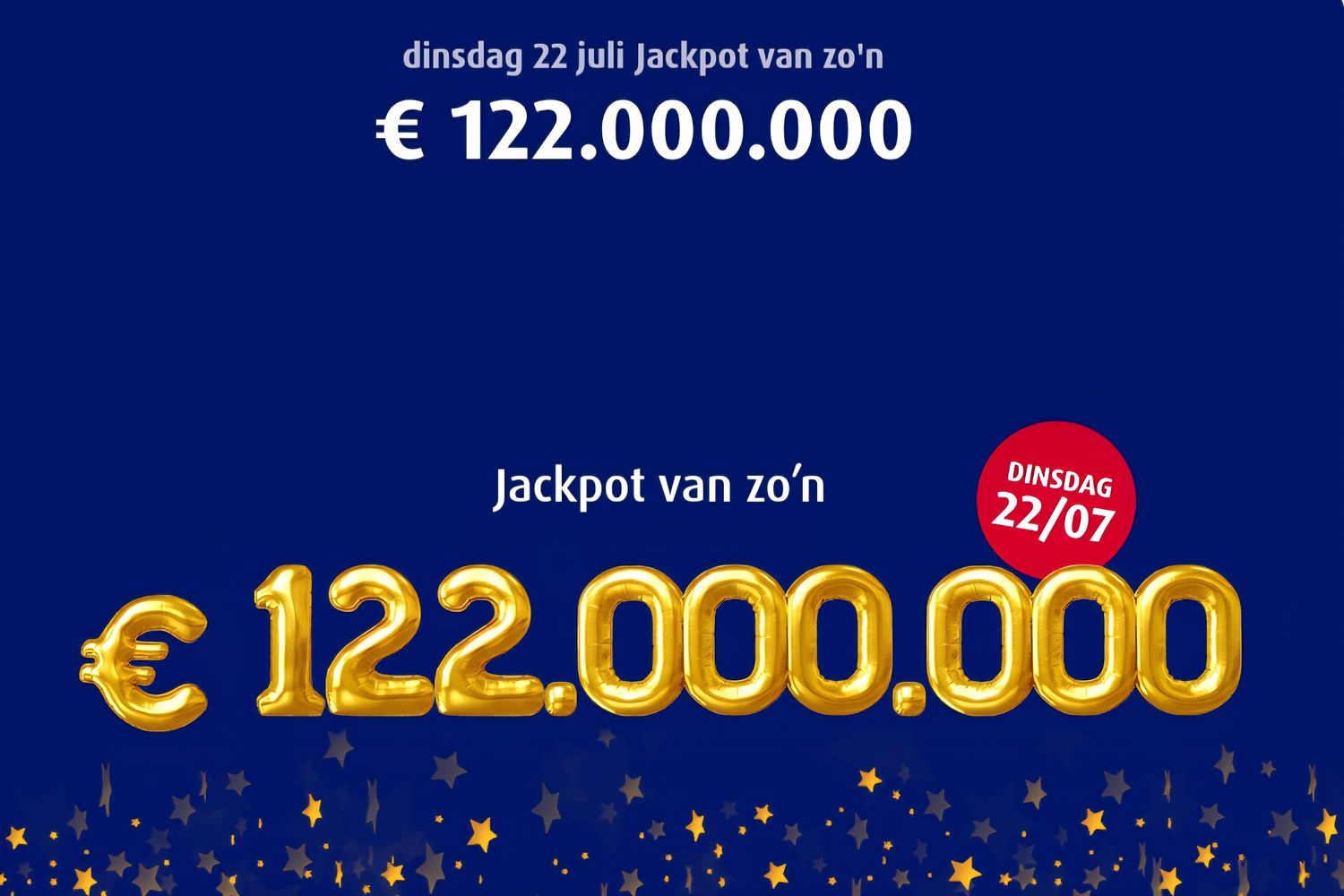 SPEELPOT EUROMILLIONS 22/07/2025
