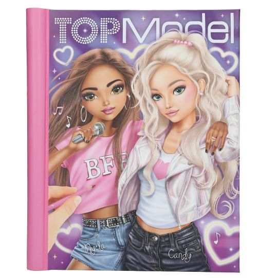 Topmodel - Kleurboek met licht en geluid