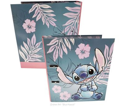 Lilo &amp; Stitch - Ordner A4 - Blue Hawai