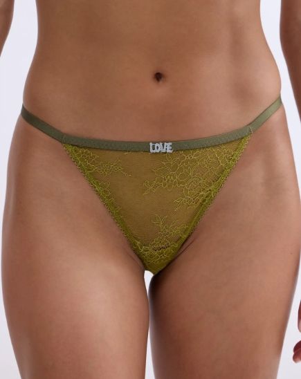 Love Stories - String "Roomservice" - Groen