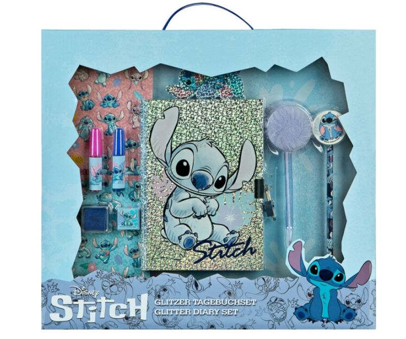 Lilo &amp; Stitch: Glitter dagboek set