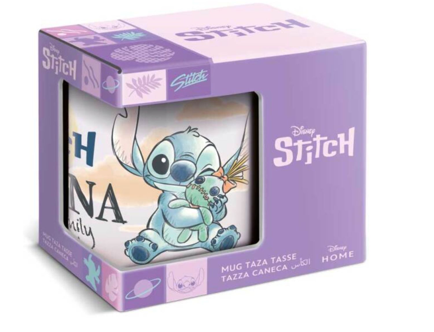 Lilo &amp; Stitch - Keramische mok, 325ml - Ohana (Giftbox)