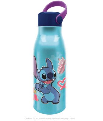 Lilo &amp; Stitch - Drinkfles 760ml, aluminium, met flexibele handgreep - Palms