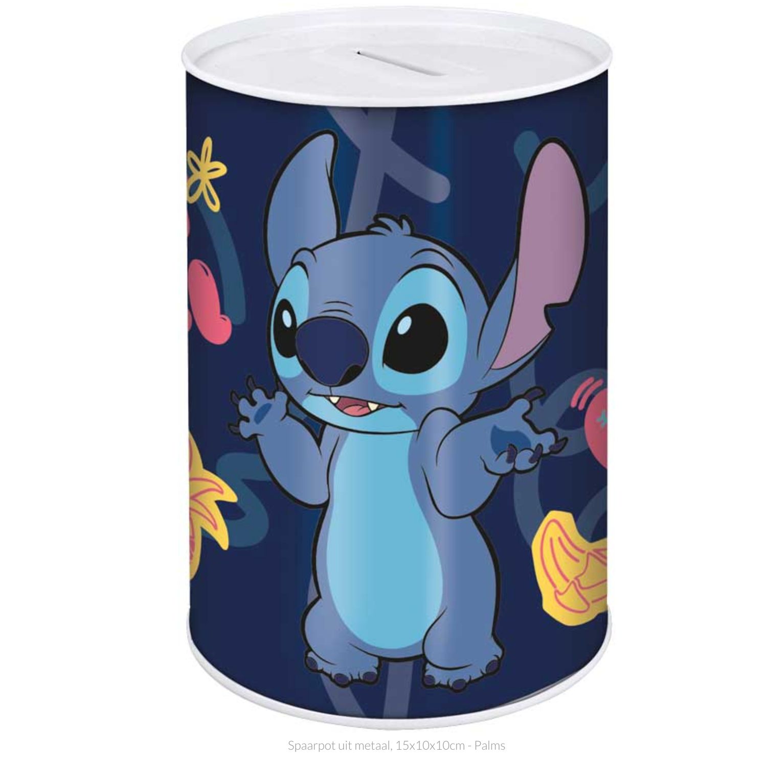 Lilo &amp; Stitch: Spaarpot uit metaal, 15x10x10cm - Palms