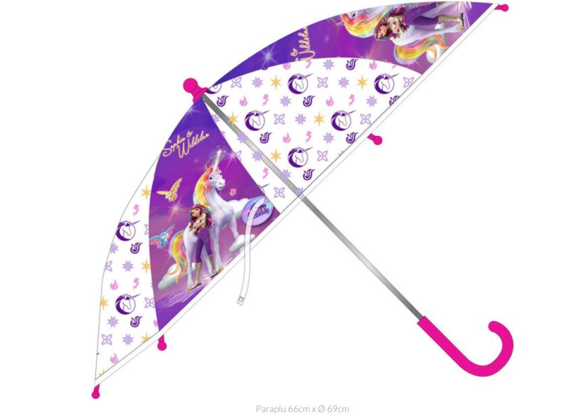 Unicorn Academy: Paraplu 66cm x Ø 69cm