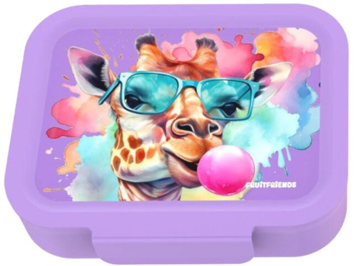 Lunch Buddies: Brooddoos &quot;Animals&quot; - Giraffe, 193x158x60mm