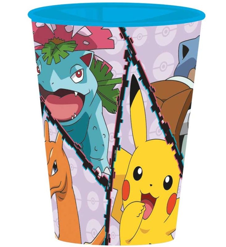 Pokémon: Beker 260ml, kunststof (BPA-vrij) - Distorsion