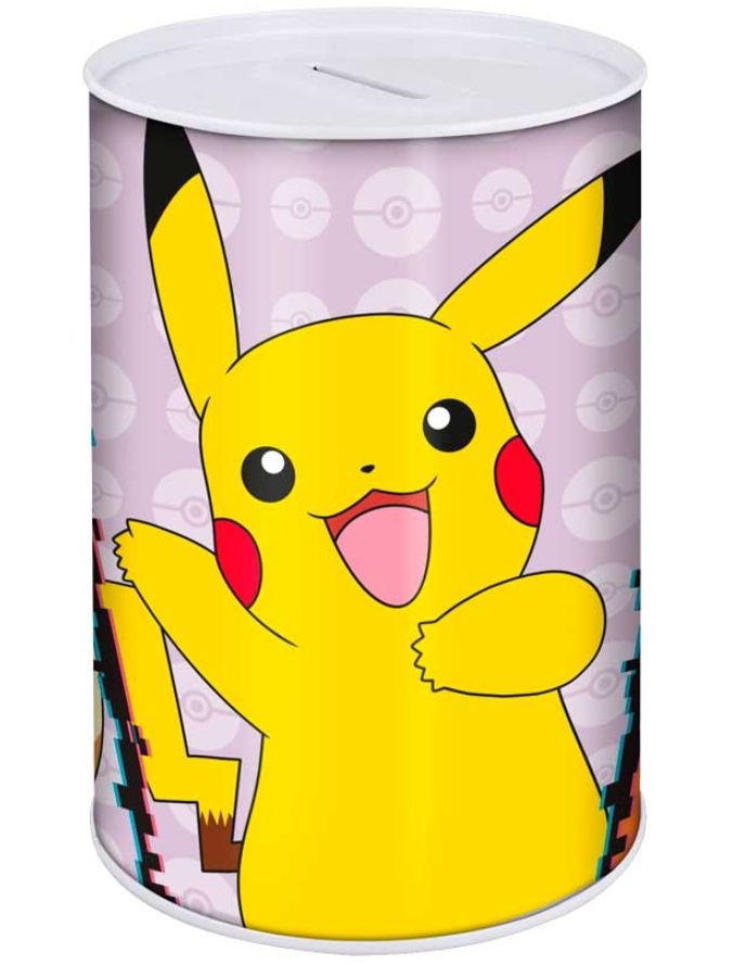 Pokémon: Spaarpot uit metaal, 15x10x10cm - Distorsion