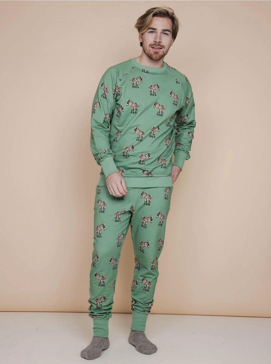 Snurk - Donkeys Sweater en Broek set Heren