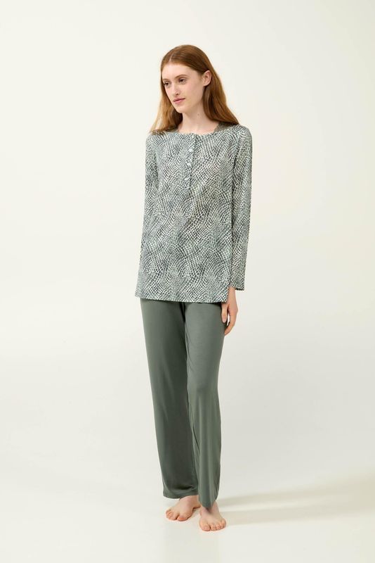 Vamp - Pyjama in micromodal - Green Sage