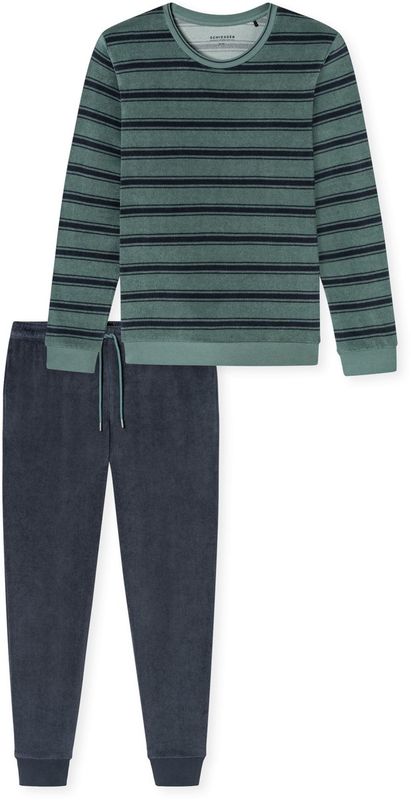 Schiesser - Pyjama - Mineral Green