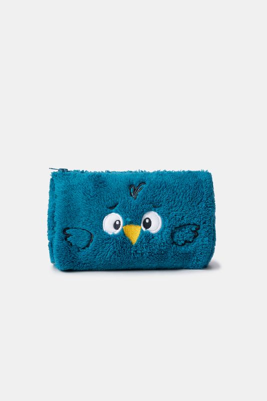 Woody -Tasje - Groenblauw