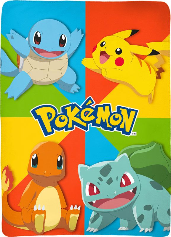 Pokémon: Fleece deken, 100x140cm
