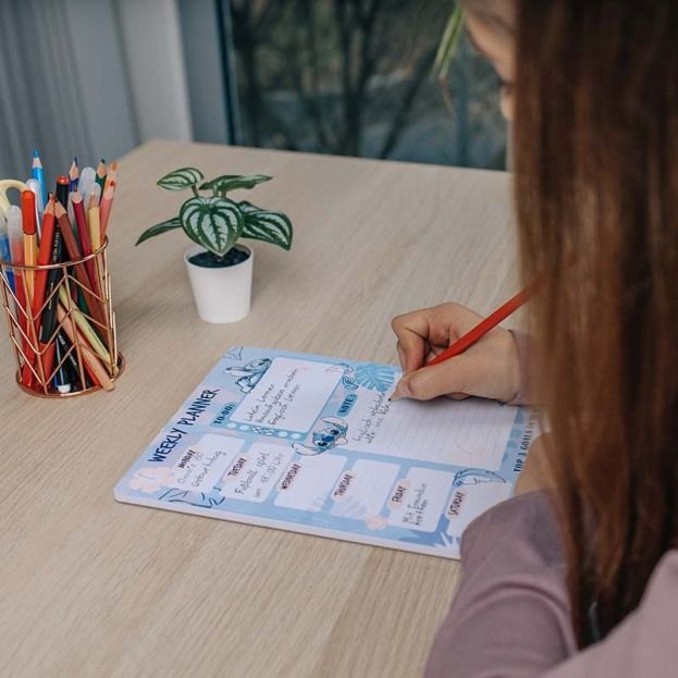 Lilo &amp; Stitch: Weekplanner, 52 pagina's